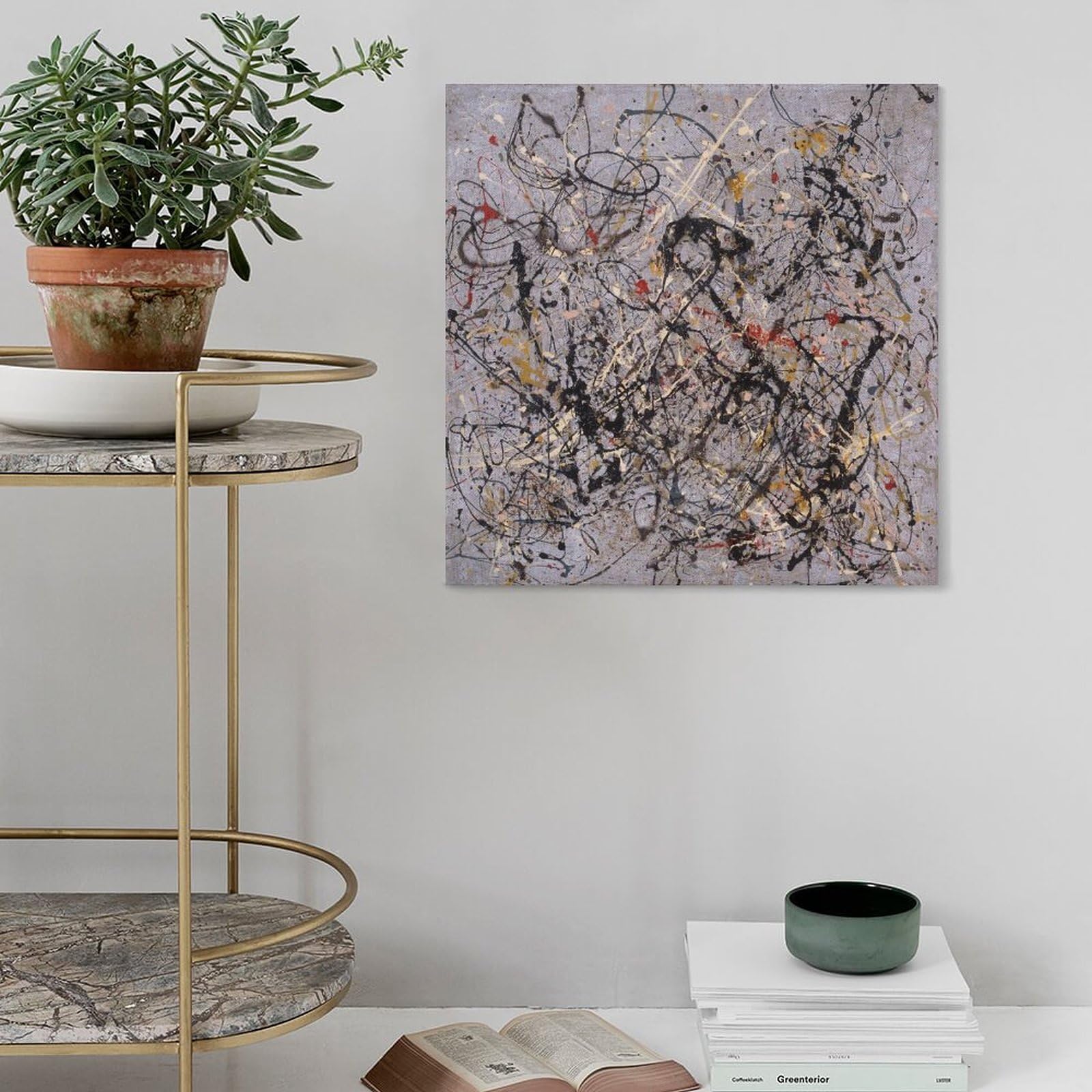 Amazon.co.jp: Jackson Pollock ジャクソンポロックナンバー18 アート